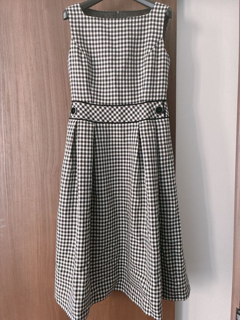 foxey 43901 パレード　ワンピース　チェック　38サイズ