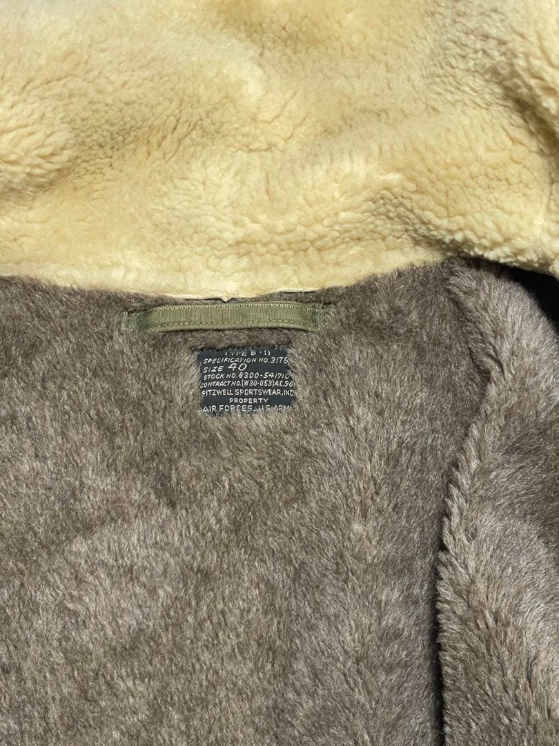 U.S.A.A.F B-11 フライトジャケット　実物