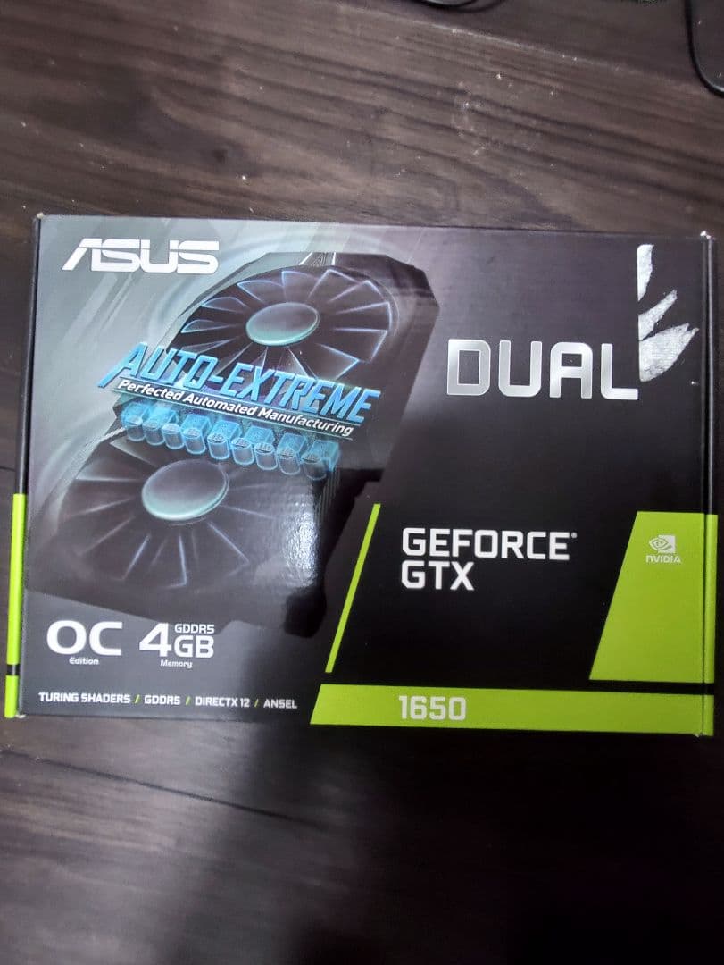 グラフィックボード・グラボ・ビデオカード ASUS GeForce GTX 1650 4GB OC