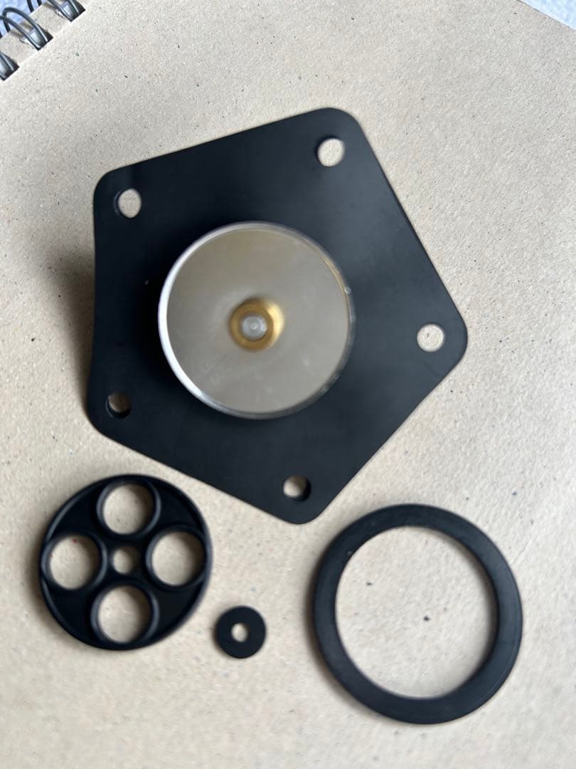 gt380 gt550 gt750 初期型バラキャブ用コック　OHキット