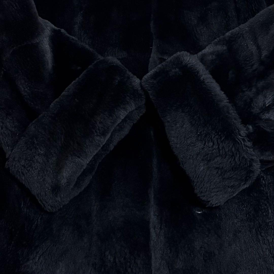 【美品】VISCARDI MINK FUR/シェアードミンク/ロングコート