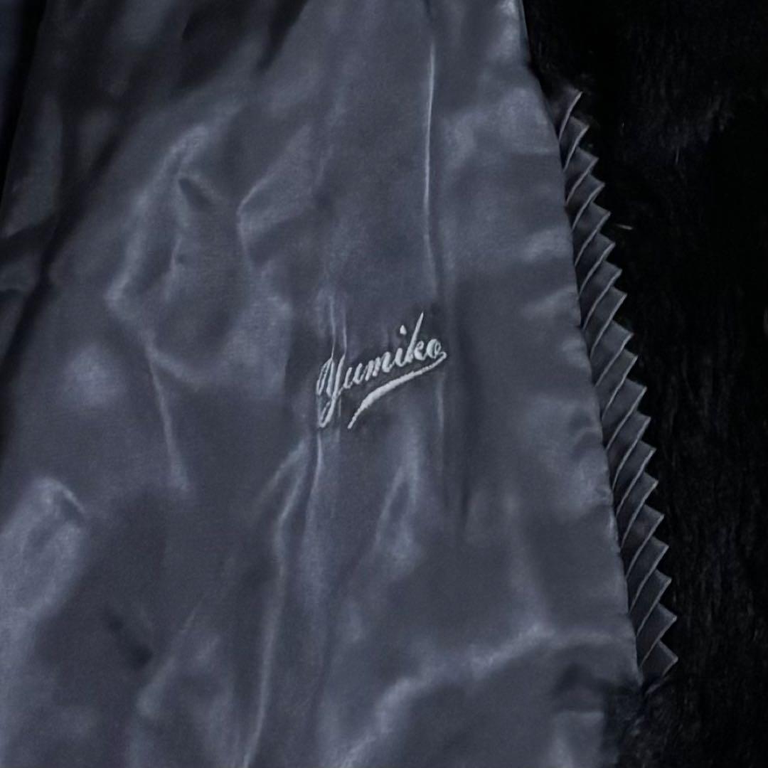 【美品】VISCARDI MINK FUR/シェアードミンク/ロングコート