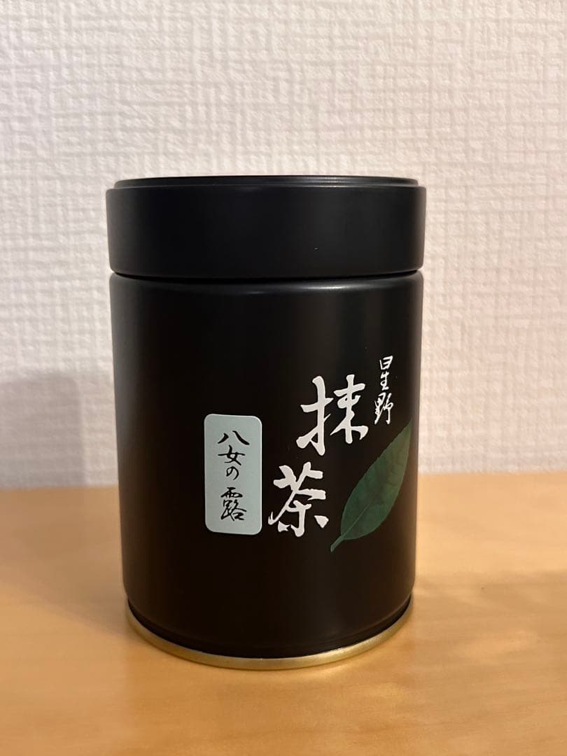 新品 星野抹茶 八女の露 100g 缶 抹茶 Matcha 希少 rare