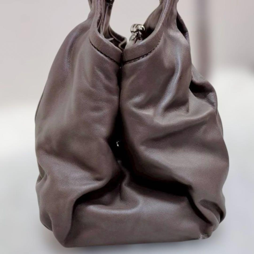 coach コーチ　ハンド　ワンショルダー　がま口　レザー　y2k