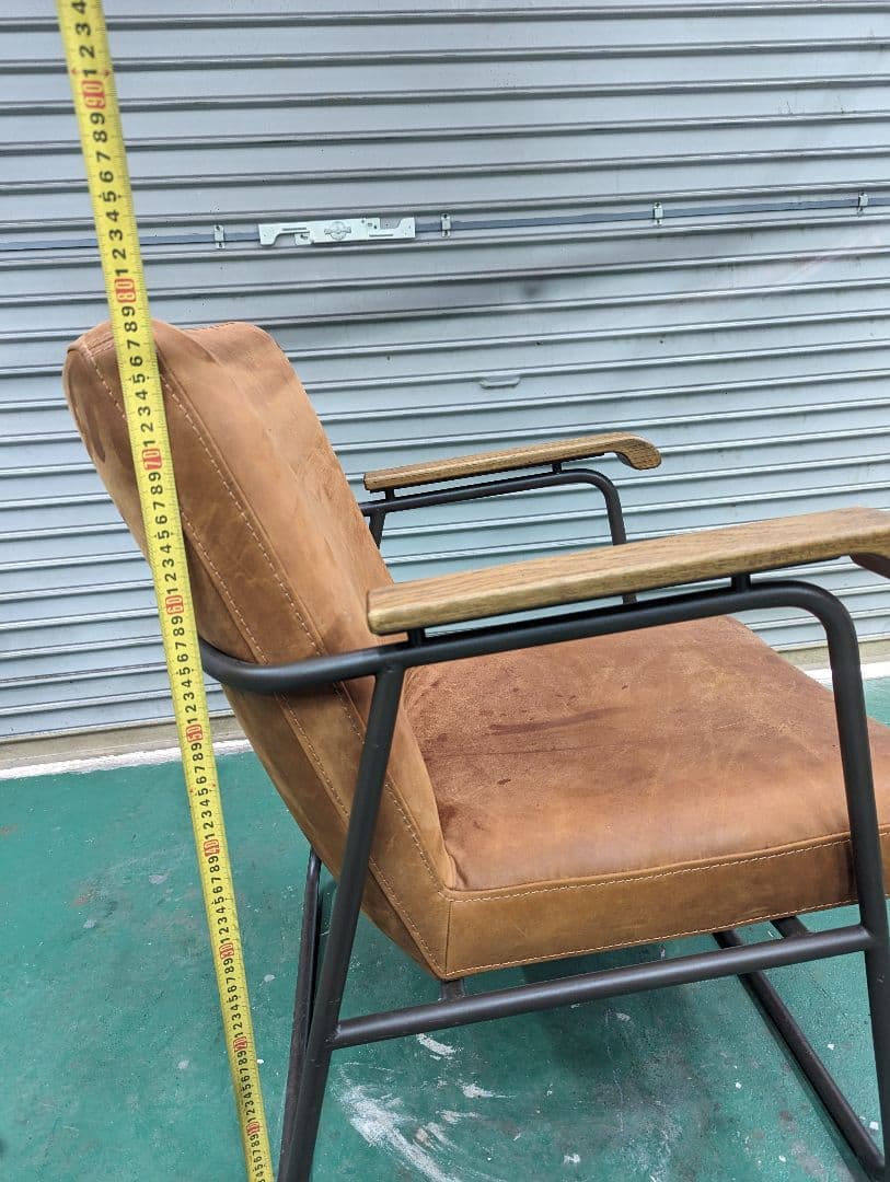 本革 1人掛け ソファー 2脚有〼