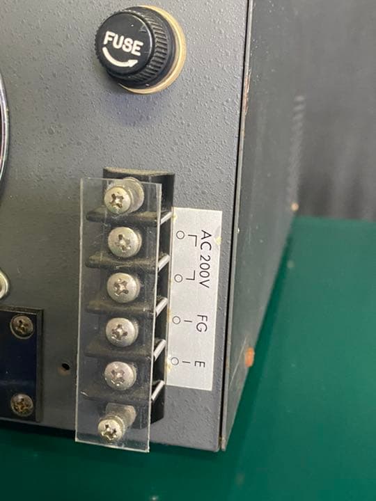 直流安定化電源 パワーサプライ REGULATED DC POWER SUPPL