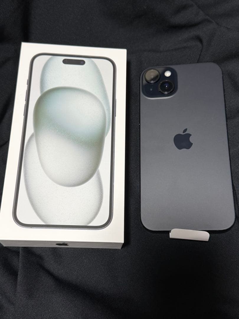 「美品」 iPhone15plus 128GB ブラック