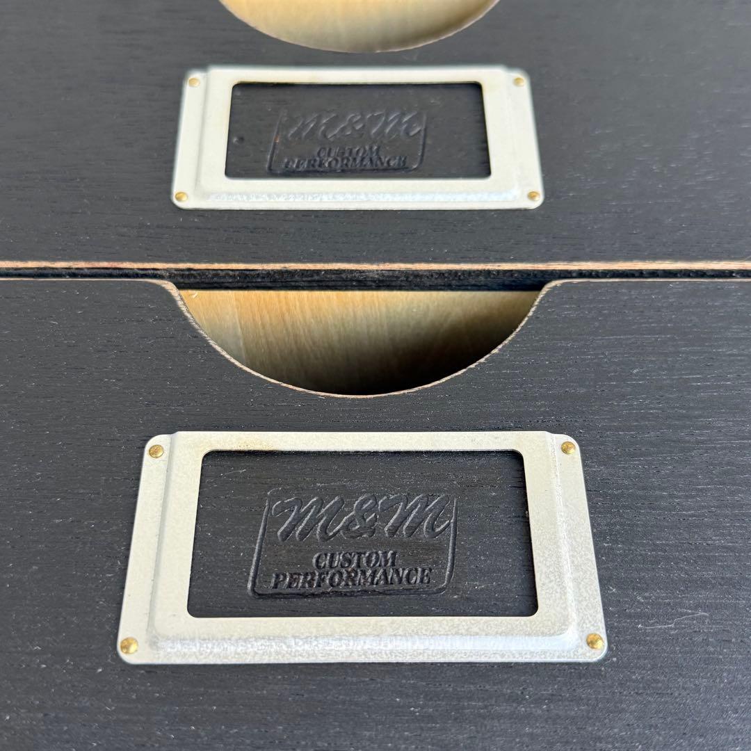 M&M カスタムパフォーマンス　木製5段収納ラック キャスター付き