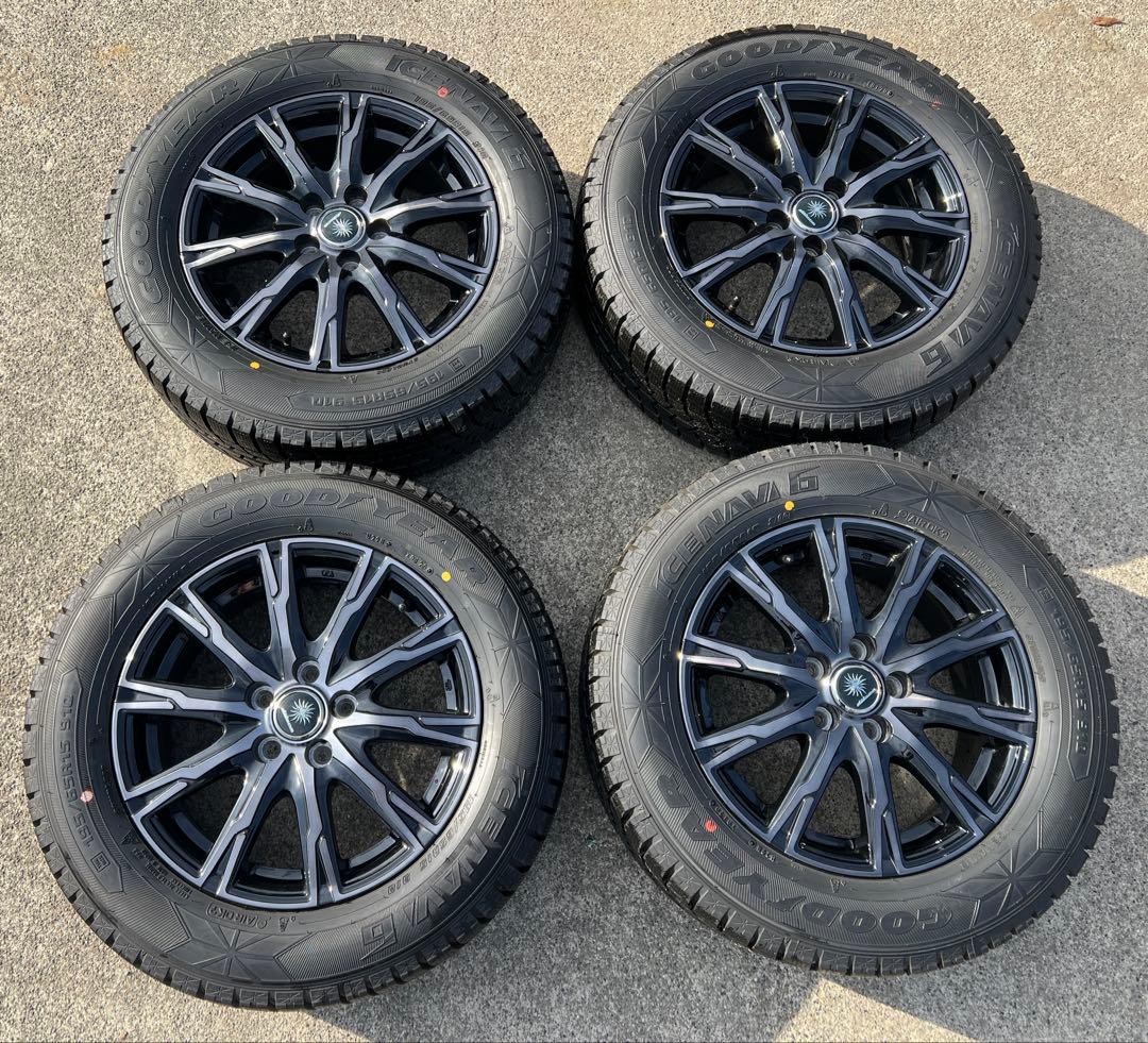 Goodyear 195/65R15 スタッドレスタイヤセット プリウスなど