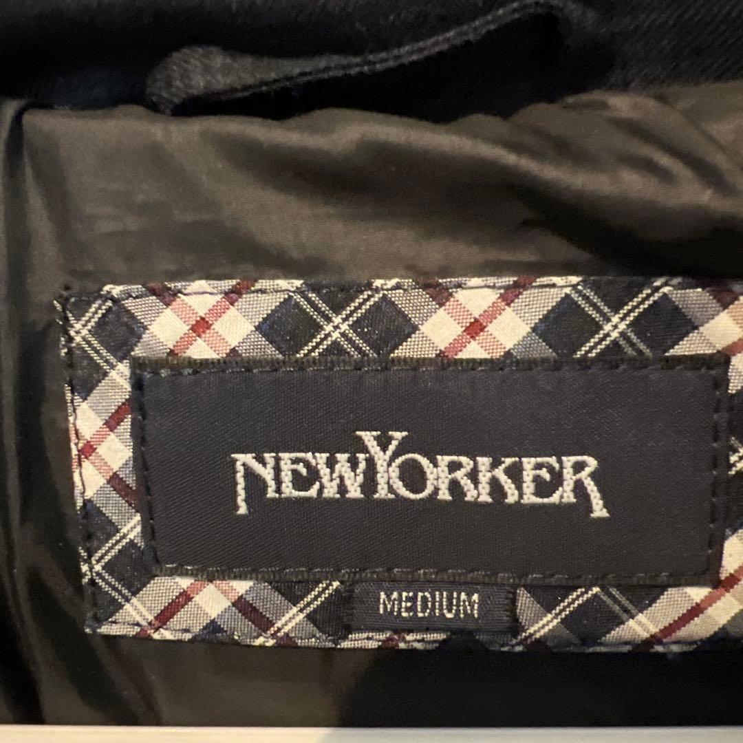 NEWYORKER ニューヨーカー ダウンジャケット グレー メンズ、