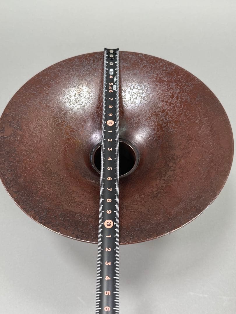 いけばな　池坊　銅唐銅　花瓶　花器　銅器　華道具