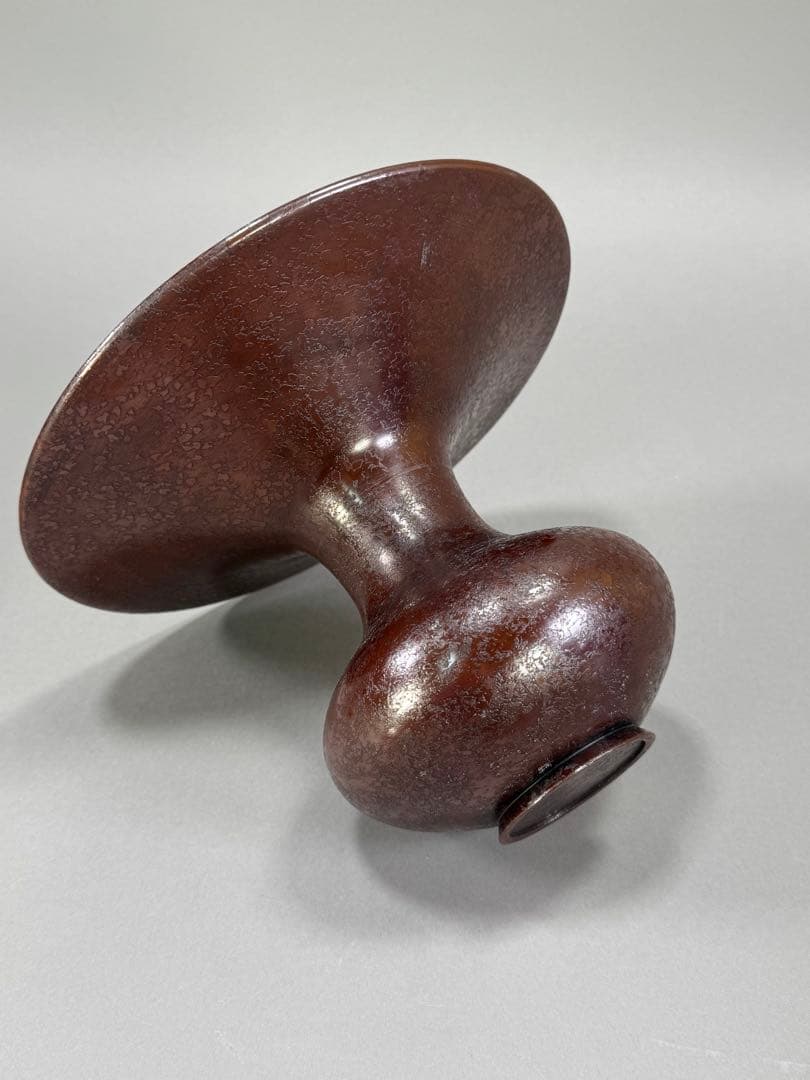 いけばな　池坊　銅唐銅　花瓶　花器　銅器　華道具