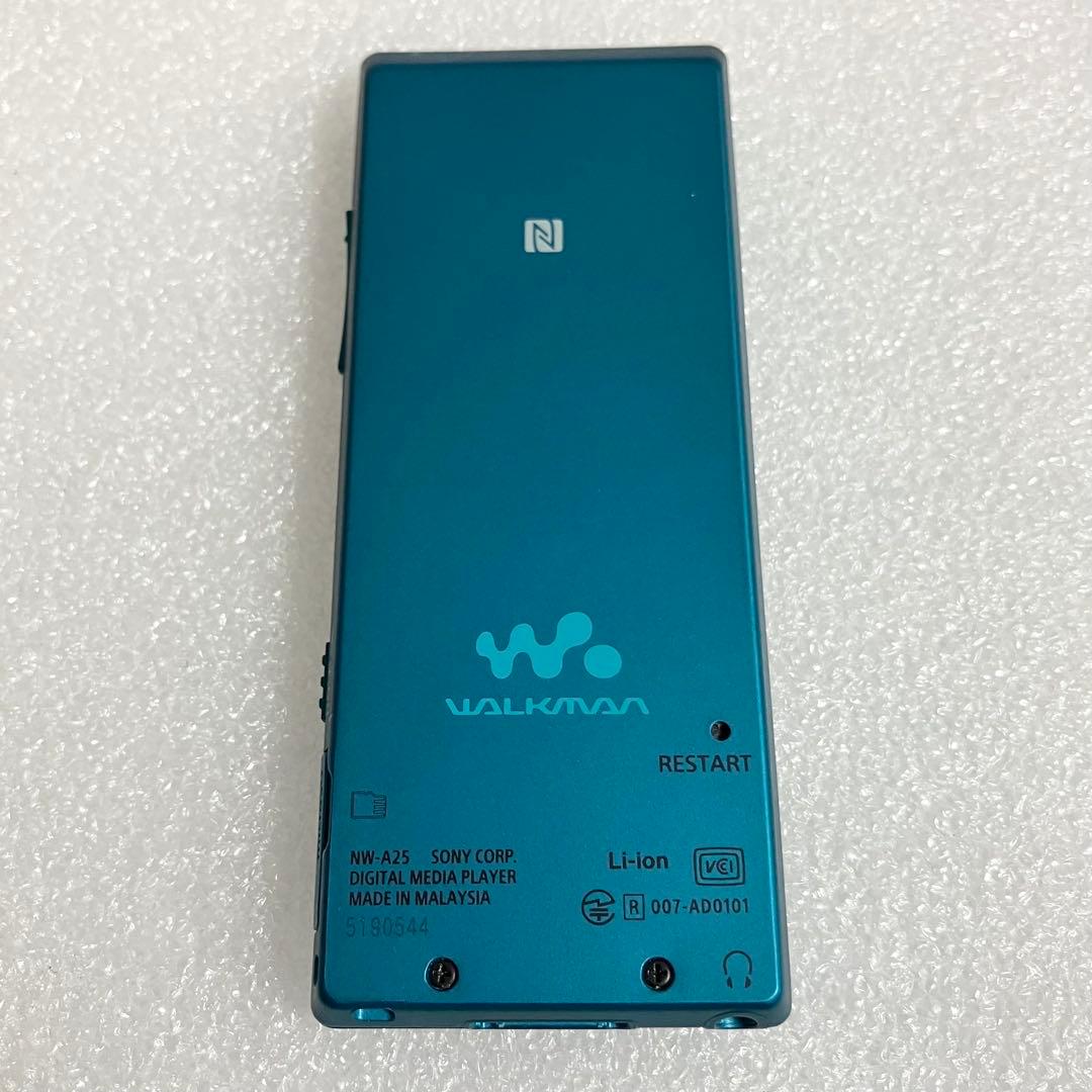 【概ね美品　バッテリ良好】　ソニー　ウォークマン　NW-A25 16GB ブルー