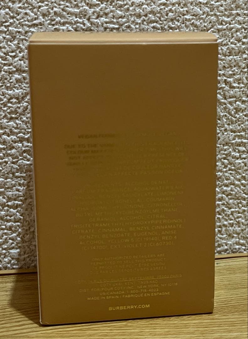 バーバリー　ゴッデス　オードパルファム　インテンス