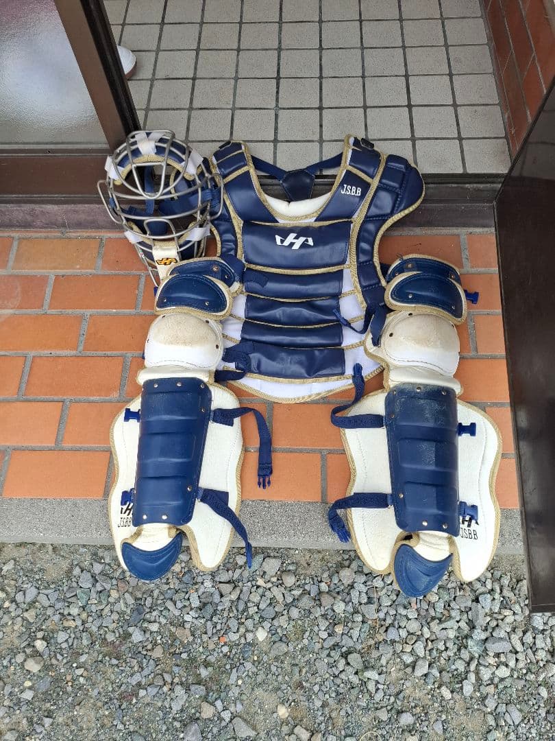 ハタケヤマ軟式　キャッチャー防具