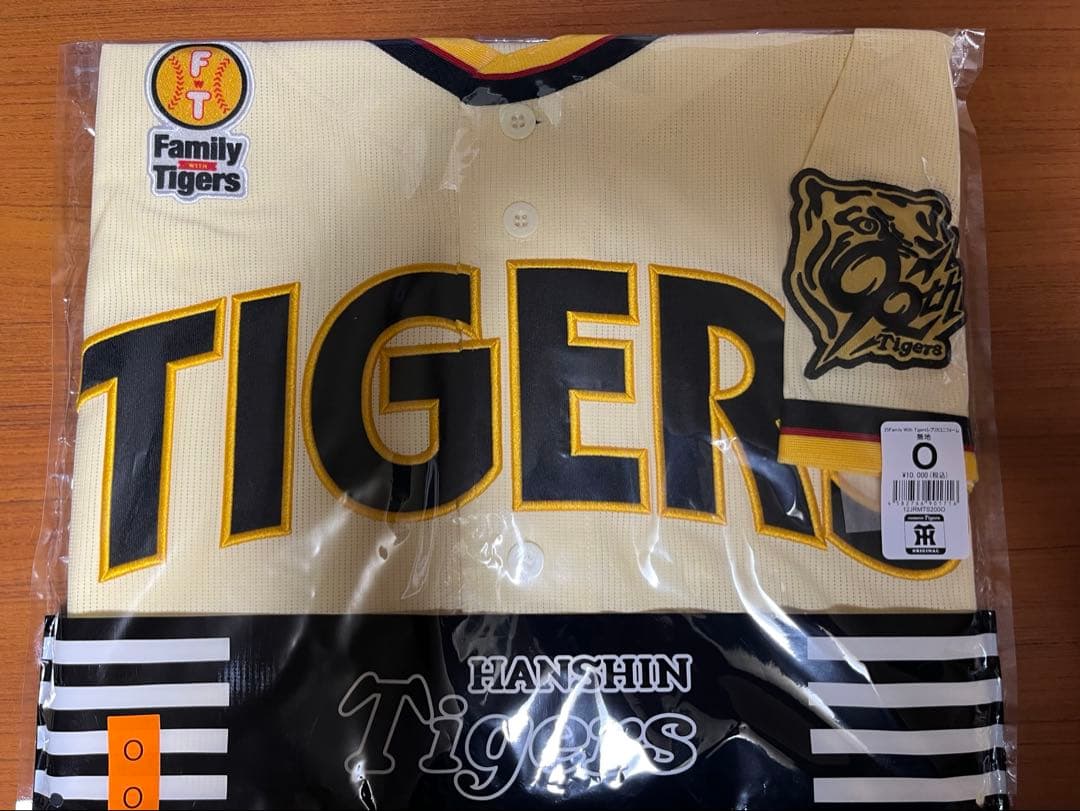 阪神タイガース　背番号無　family tigersユニホーム　サイズO