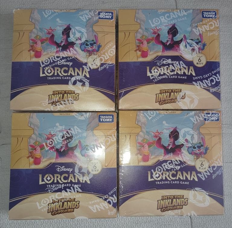 ディズニー ロルカナ インクランド探訪 4box　Disney Lorcana