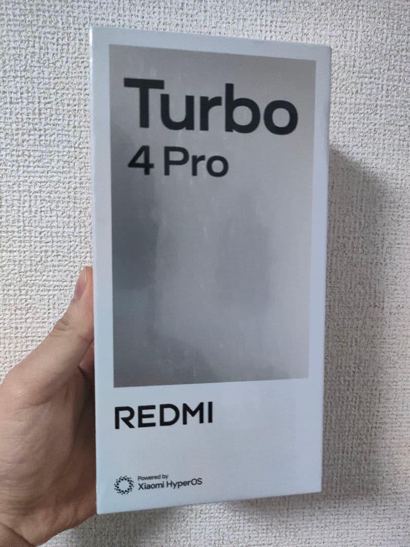 Redmi Turbo 4 Pro 12/256 SIM フリー 黒色