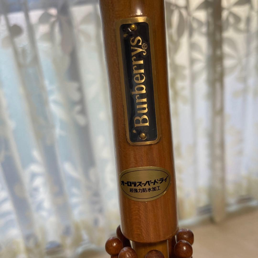 Burberryバーバリー　長傘　ネイビーとレッドのセット