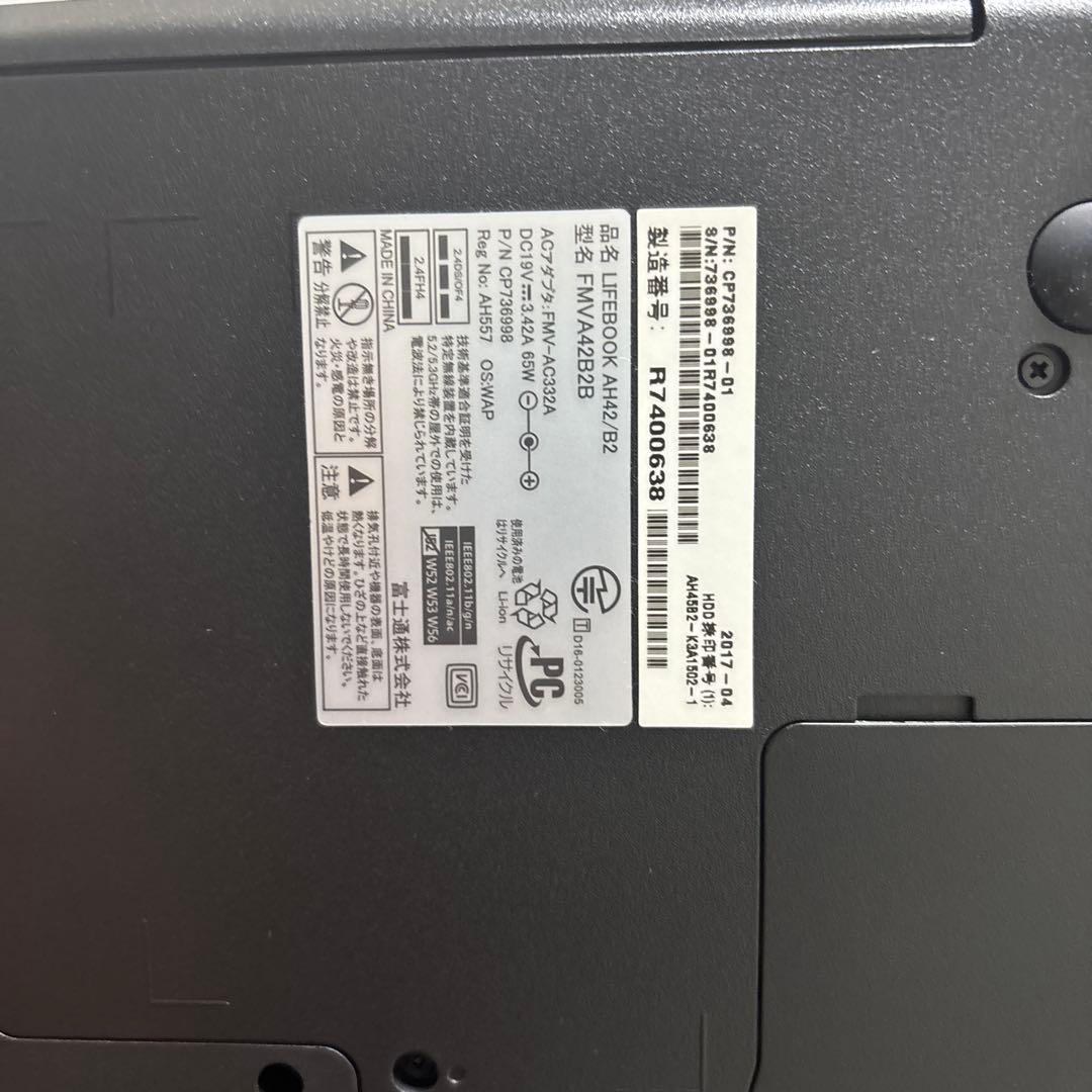 Fujitsu LIFEBOOK ノートPC