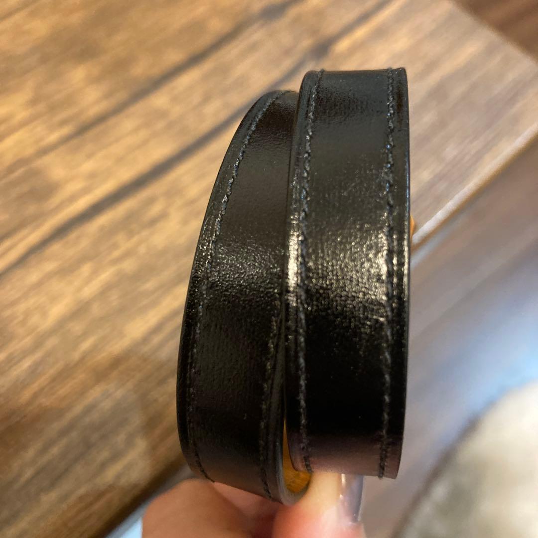 HERMES エルメス　レザーブレスレット　『ケリー』 ドゥブルトゥール　T2