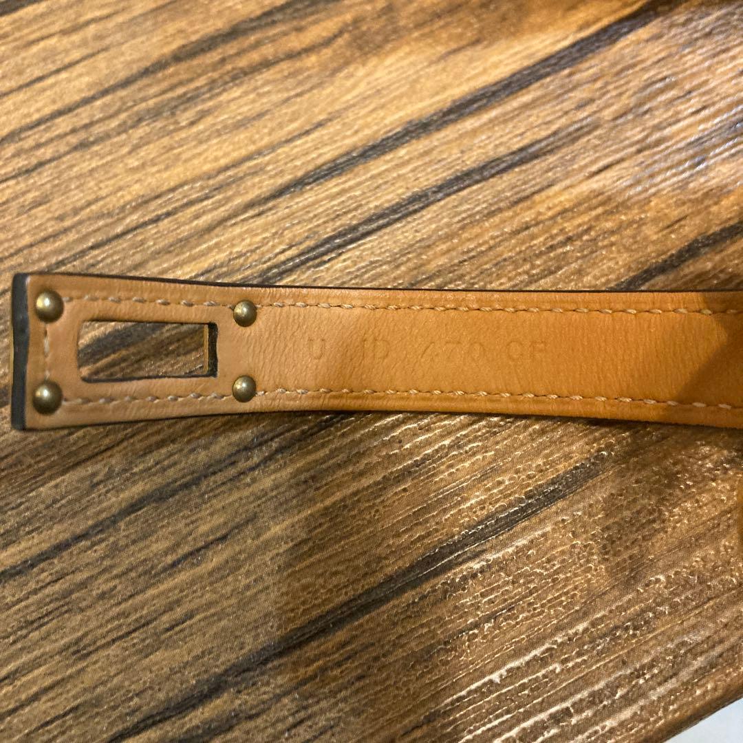 HERMES エルメス　レザーブレスレット　『ケリー』 ドゥブルトゥール　T2