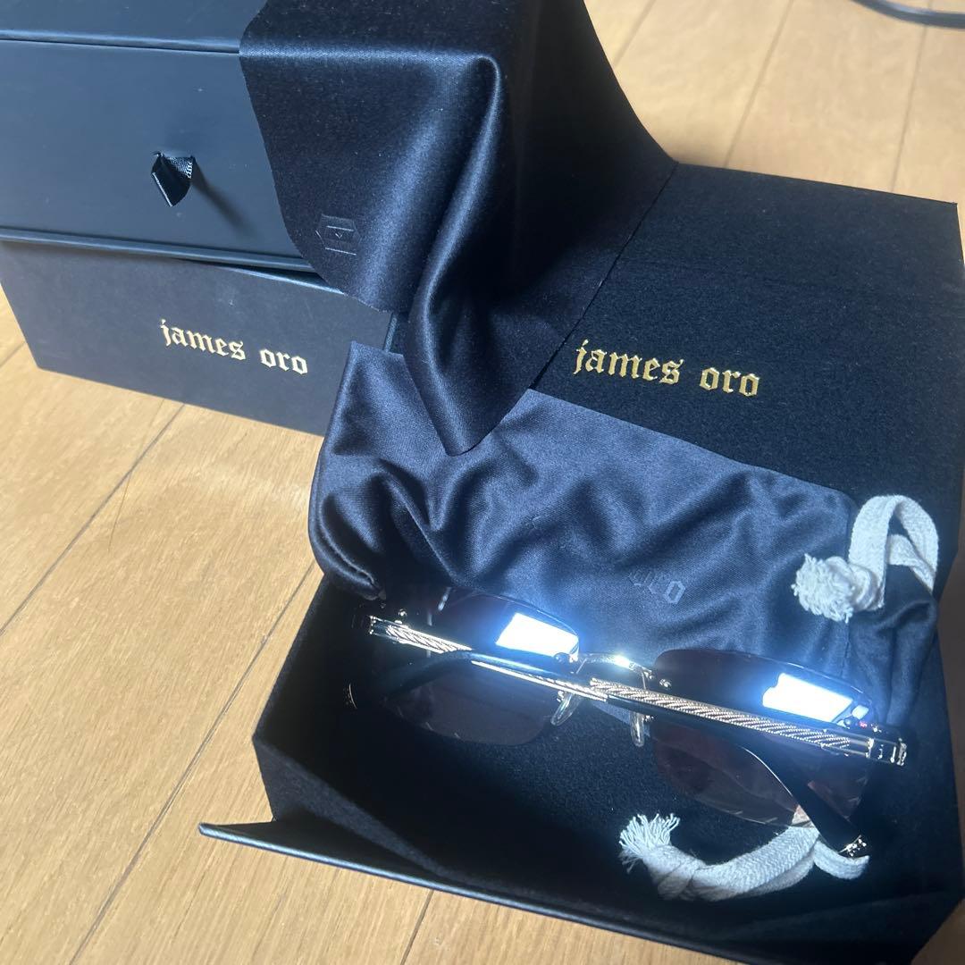 james oro サングラス ブラウン 現状最終値下げ中