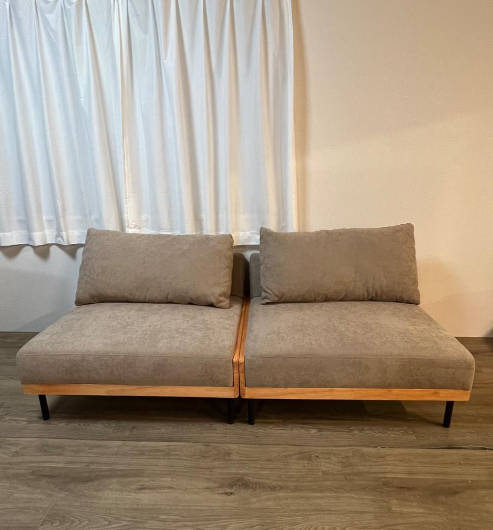 チャキ☆㊻VENTOTA 2人掛け ソファベッド Licsa （リクサ）