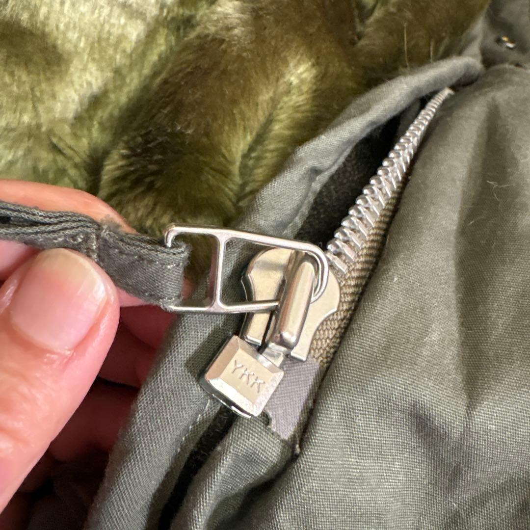 【M-51】 HOUSTON ヒューストン ライナー付 モッズコート 青島コート