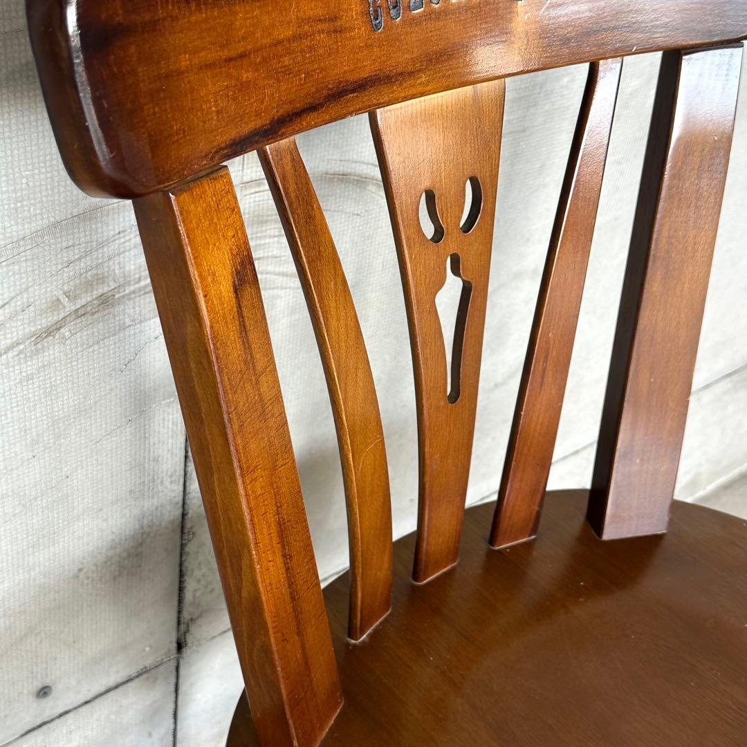 karimoku カリモク COLONIAL 回転式チェア 木製クラシック 椅子