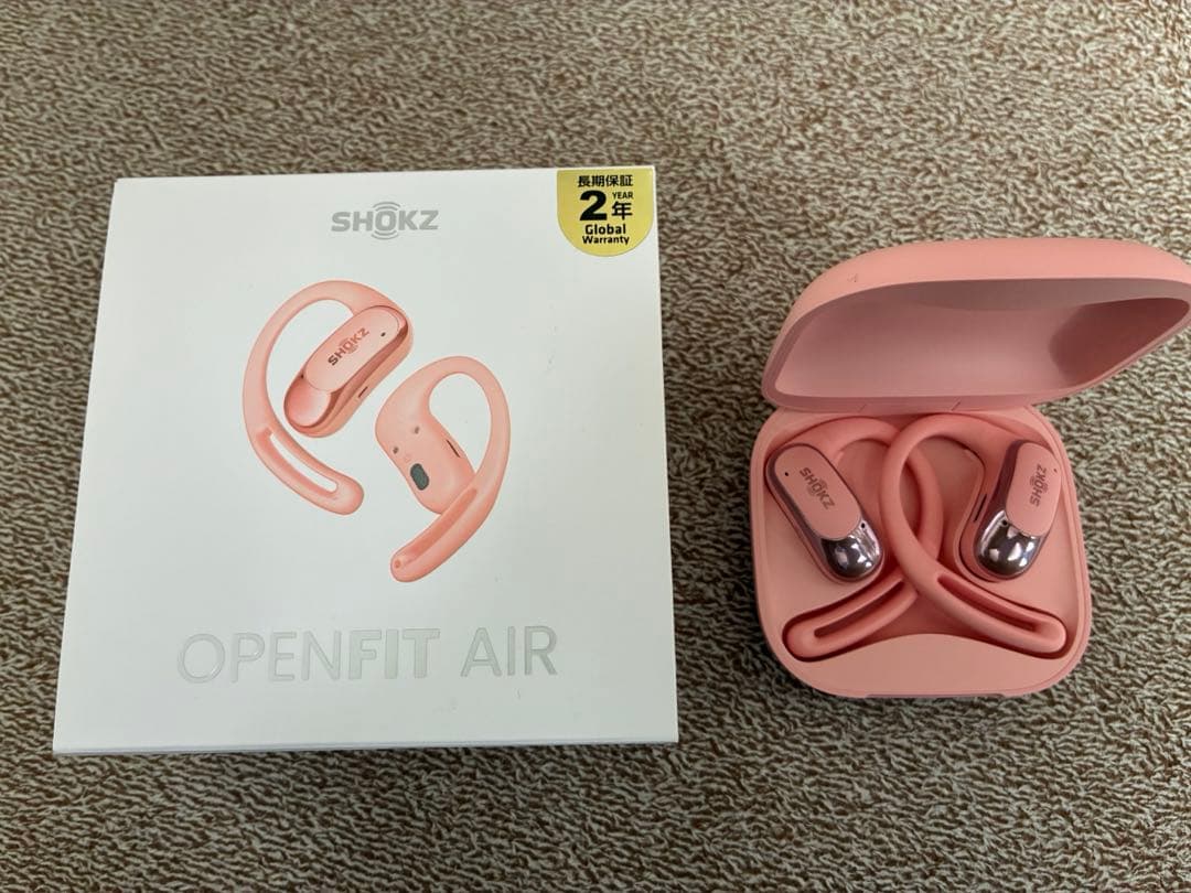【美品】Shokz OpenFit Air ピンク