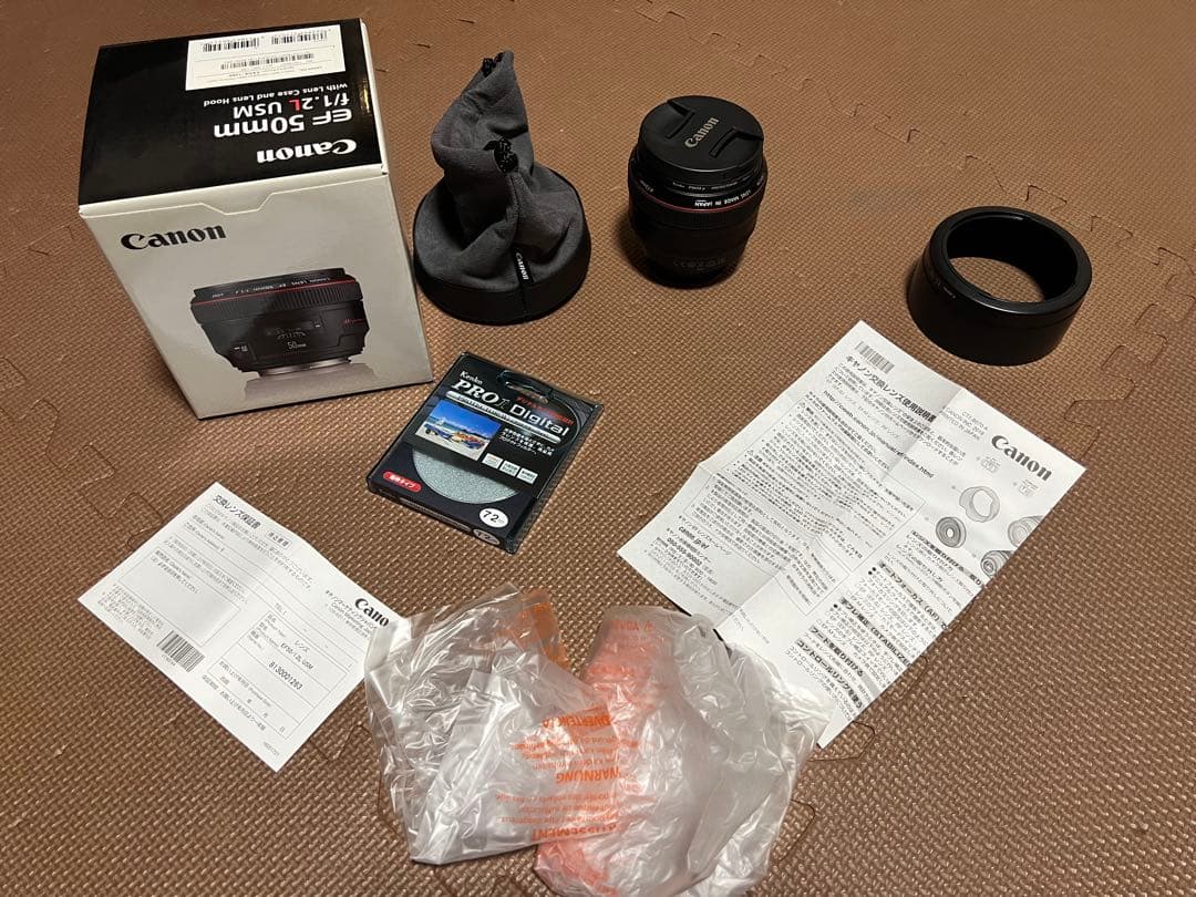 EF50mm F1.2L USM CANON 50mm単焦点レンズ　※値下げ