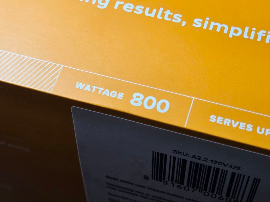 【美品】アノーバ Anova 低温調理器 800W Wi-Fi