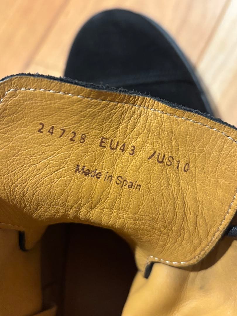 マグナーニ ブラック スエード ブーツ EU43