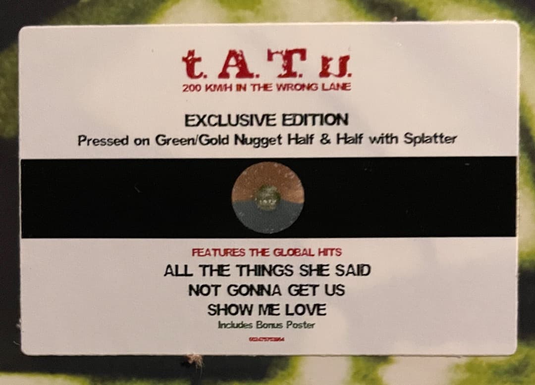 t.A.T.u. レコード 200 KM/H In The Wrong Lane