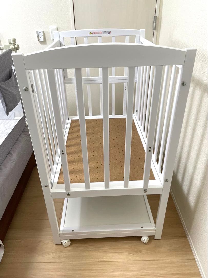 カトージ ミニベビーベッド ハイタイプ　ツーオープン