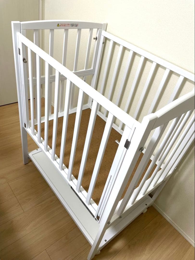 カトージ ミニベビーベッド ハイタイプ　ツーオープン
