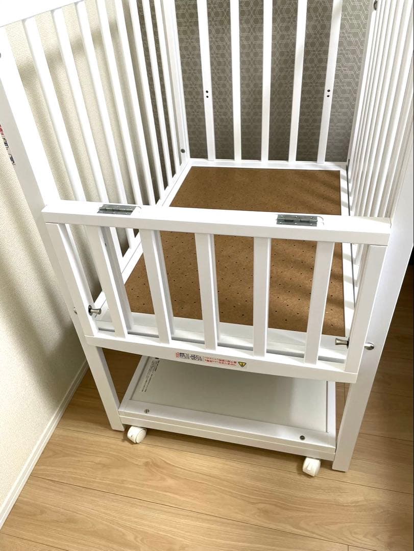 カトージ ミニベビーベッド ハイタイプ　ツーオープン