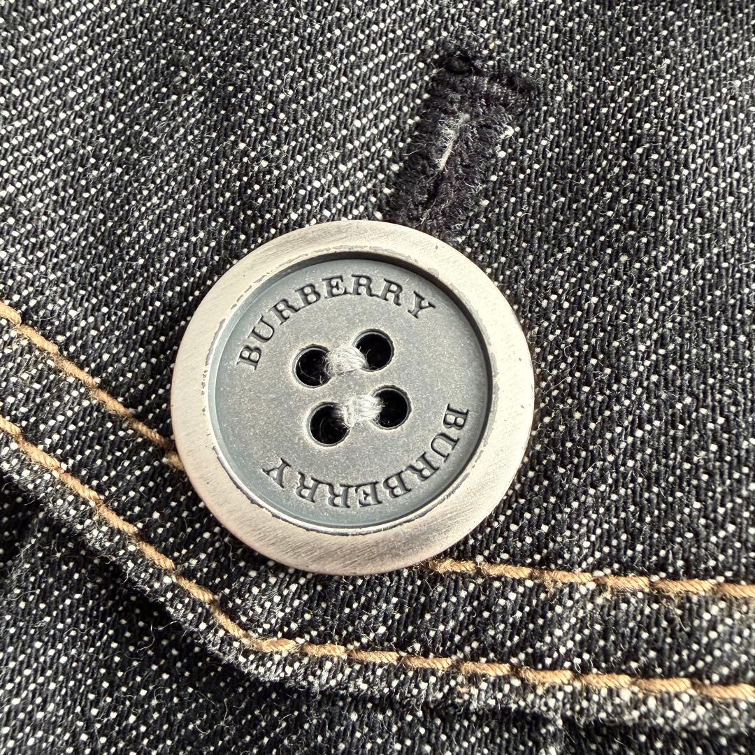 【極美品】バーバリーロンドン Gジャン ノバチェック 2XL デニムジャケット