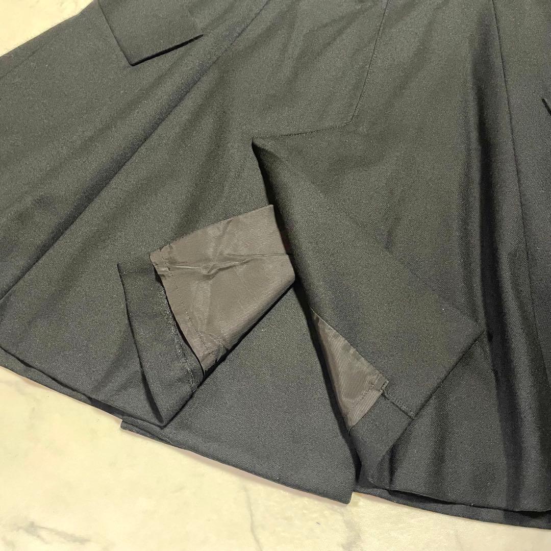 ヴィヴィアンウエストウッド ラップスカート 巻きスカート ブラック オーブボタン