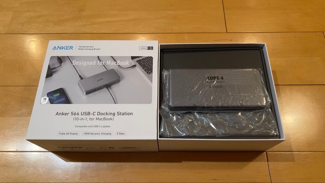 【超美品】Anker 564 USB-C ドッキングステーション