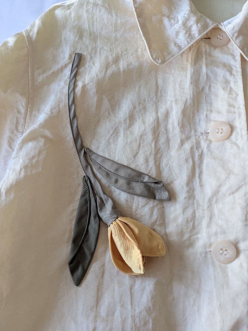 ポテチーノ❤お花（後にも花）　可愛い❤レインコート　ナイロン