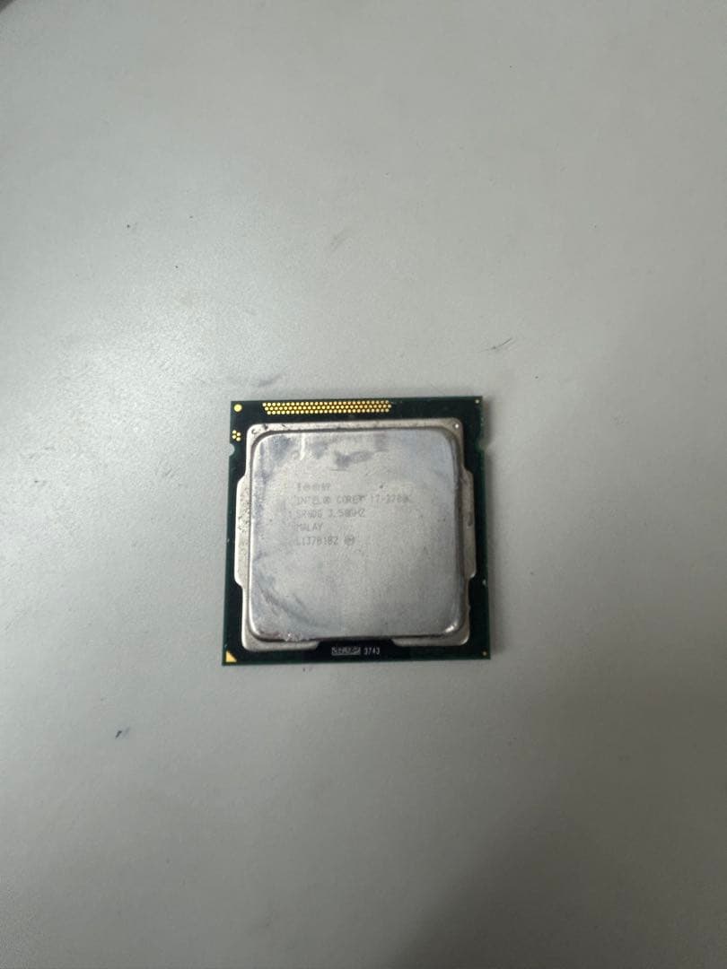 正方形 CPU シルバー金属プレート