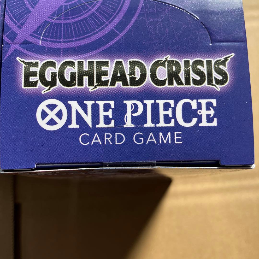 ワンピースカードゲームEB04エッグヘッドクライシス未開封テープ付き2BOX