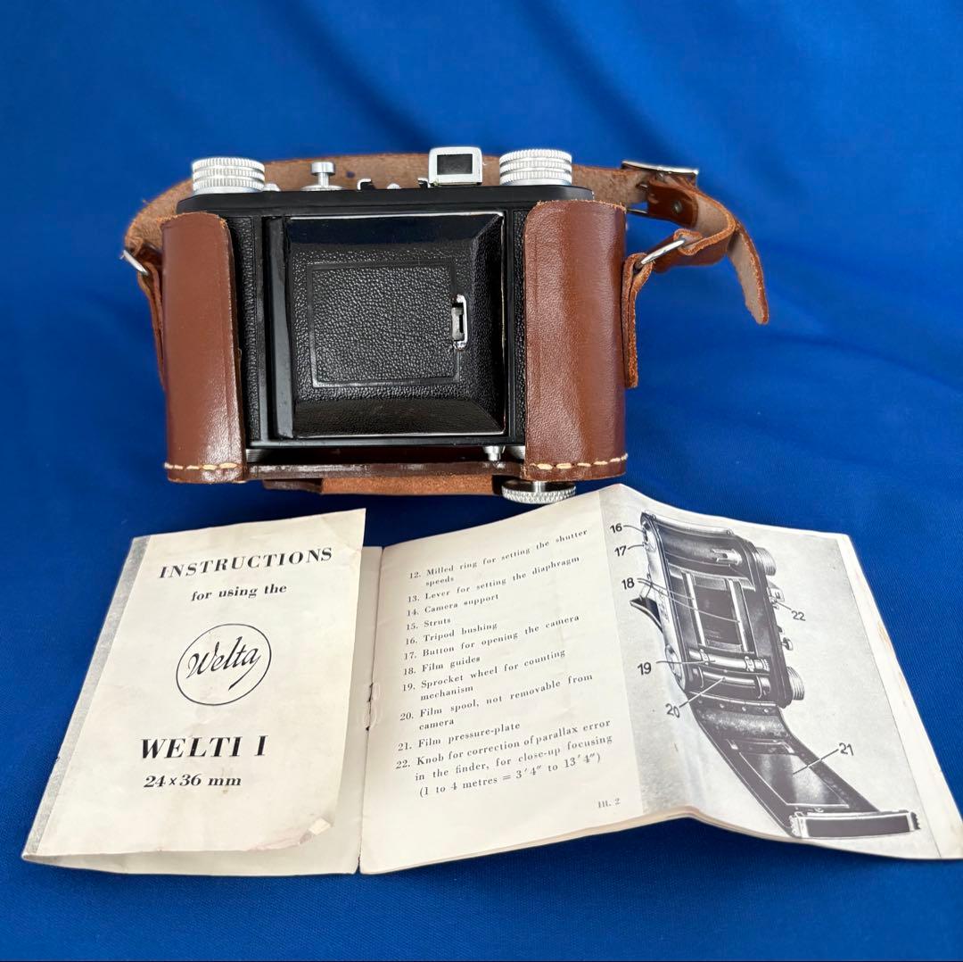 良品　Welta Welti I フィルムカメラ 24×36 mm