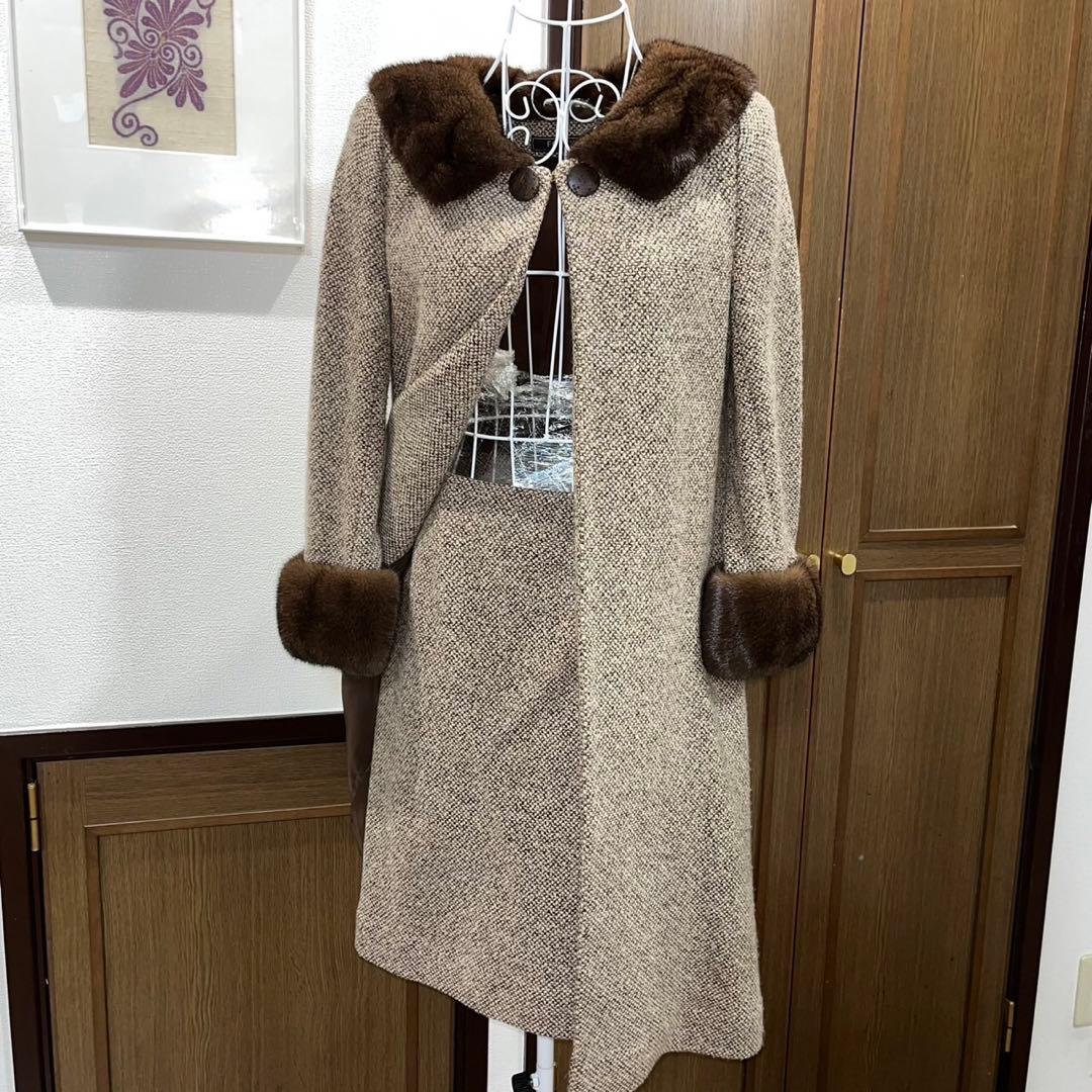 FOXEYコート　フォクシーミンクコート フォクシーファーコート スカート