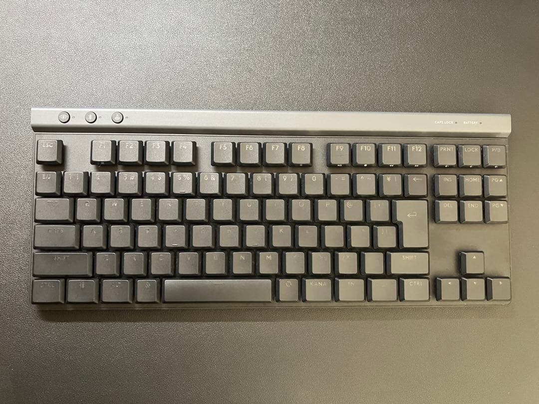 キーボード LogicoolG515 LIGHTSPEED TKL タクタイル