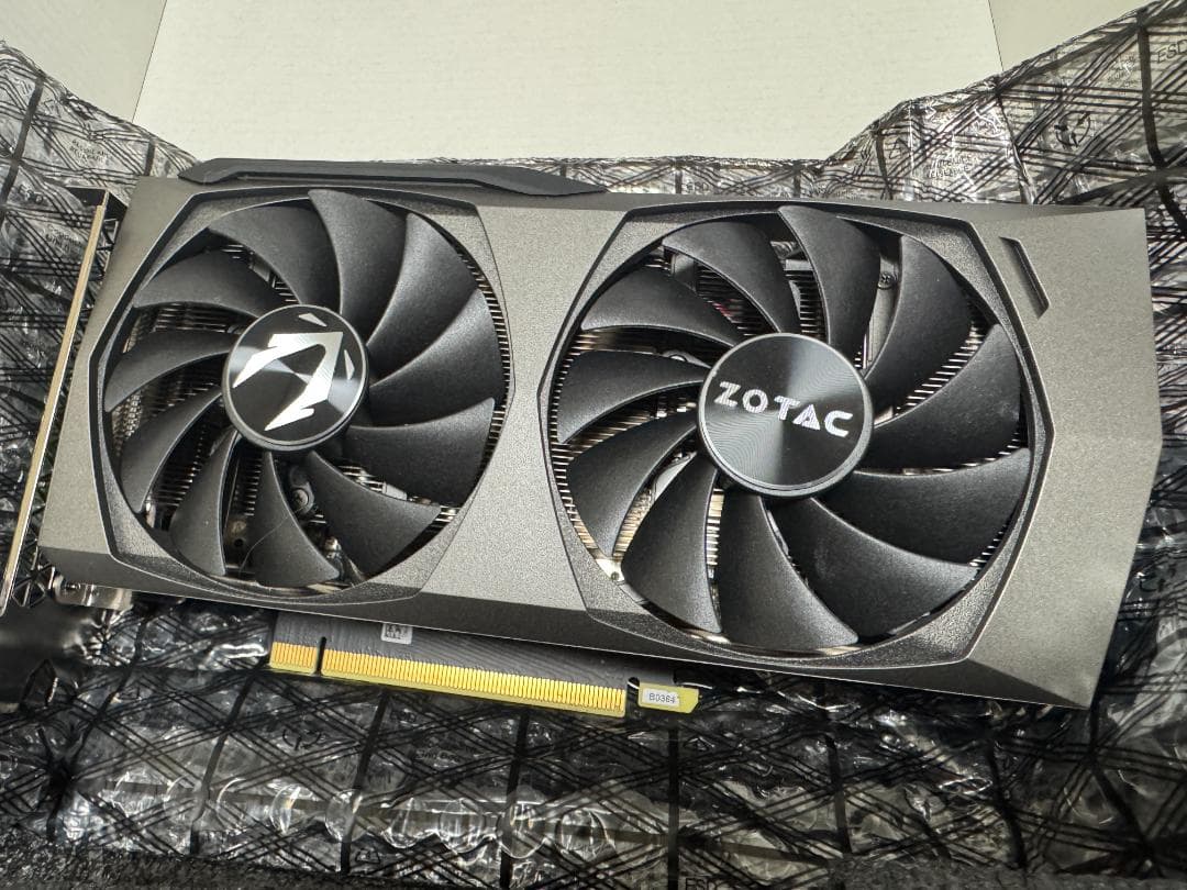 【中古】ZOTAC RTX3060Ti TWIN EDGE GDDR6X OC