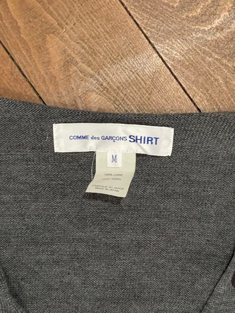 と*ス様 COMME des GARÇONS SHIRT ウール100％ニットグ