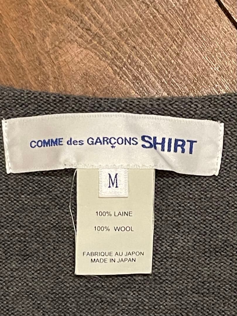 と*ス様 COMME des GARÇONS SHIRT ウール100％ニットグ